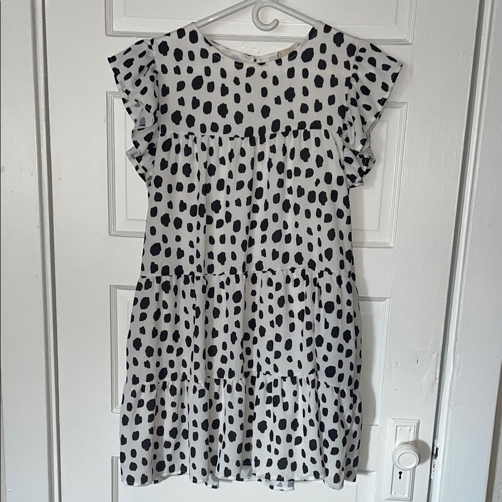 Altar’d State Black and White Dress